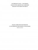 PESQUISA SOBRE DESIGNERS MODERNOS E CONTEMPORÂNEOS, BRASILEIROS E ESTRANGEIROS