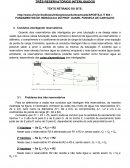 TRÊS RESERVATÓRIOS INTERLIGADOS