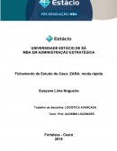 Fichamento de Estudo de Caso: ZARA - Moda rápida