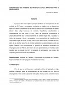 COMUNICAÇÃO DE ACIDENTE DE TRABALHO E IMPACTOS PARA O EMPREGADOR