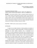 SEGURANÇA DO TRABALHO: FATORES GERADORES DE ACIDENTES NO TRABALHO