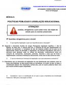 NOÇÕES FUNDAMENTAIS E A HIERARQUIA DA LEGISLAÇÃO