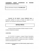 Defesa Preliminar Processo Administrativo Disciplinar