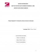 Projeto Integrador lV: Treinamento, Desenvolvimento e Educação