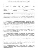 Contrato de Venda por Consignação