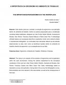 A IMPORTÂNCIA DA ERGONOMIA NO AMBIENTE DE TRABALHO