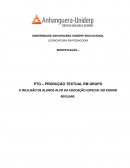 A INCLUSÃO DE ALUNOS ALVO DA EDUCAÇÃO ESPECIAL NO ENSINO REGULAR