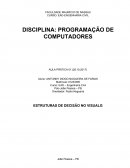 CONCEITOS BÁSICOS DE PROGRAMAÇÃO E ESTRUTURAS DE DECISÃO