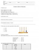 Modelo Atividade de Matemática