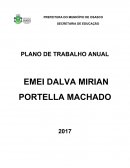 PLANO DE TRABALHO ANUAL