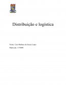 Análise do Sistema Logístico de Distribuição de uma Distribuidora de Alimentos