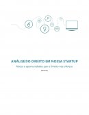 ANÁLISE DO DIREITO EM NOSSA STARTUP