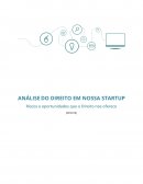 ANÁLISE DO DIREITO EM NOSSA STARTUP