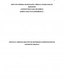 PRATICA IV: MARCHA ANALÍTICA DE SEPARAÇÃO E IDENTIFICAÇÃO DE CÁTIONS DO GRUPO III