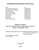 Melhoria Continua: Risco de Acidente Pessoal e Impessoal ao Acessar a Escada e Transladar a 1PA3