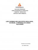 LEIS E NORMAS (ISO) QUE ESTÃO VINCULADAS, NO BRASIL, À PRESENÇA DE USINAS NUCLEARES
