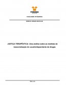 JUSTIÇA TERAPÊUTICA: Uma análise sobre as medidas de ressocialização do usuário/dependente de drogas