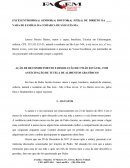 AÇÃO DE RECONHECIMENTO E DISSOLUÇÃO DE UNIÃO ESTÁVEL COM ANTECIPAÇÃO DE TUTELA DE ALIMENTOS GRAVÍDICOS