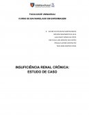 INSUFICIÊNCIA RENAL CRÔNICA: ESTUDO DE CASO