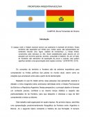 Fronteira Argentina Bolívia