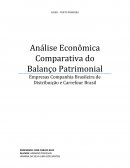 Análise Econômica Comparativa do Balanço Patrimonial