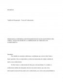 SEMELHANÇA E DIFERENÇA DOS PENSAMENTOS DE SANTO AGOSTINHO E SÃO TOMÁS, NO QUE DIZ RESPEITO A COMPREENSÃO DA VERDADE E DO CONHECIMENTO