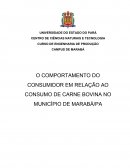O COMPORTAMENTO DO CONSUMIDOR EM RELAÇÃO AO CONSUMO DE CARNE BOVINA NO MUNICÍPIO DE MARABÁ/PA