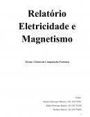 Relatório Eletricidade e Magnetismo