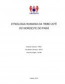 Etnologia Humana da Tribo Zoé