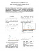 Física Experimental - Conservação de energia