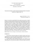 Os Processos de estocagem e venda de uma loja de instrumentos musicais e de materiais eletrônicos em Campina Grande - PB