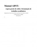 Manual ABNT-2018