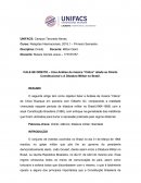 Uma Análise da música “Cálice” aliada ao Direito Constitucional x A Ditadura Militar no Brasil