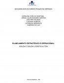 PLANEJAMENTO ESTRATÉGICO E OPERACIONAL: SOUZA E SOUZA LOGÍSTICA LTDA