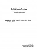 Relatório das Práticas: Calibração de Termômetro