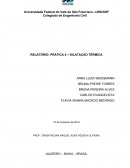 RELATÓRIO: PRÁTICA 4 – DILATAÇÃO TÉRMICA