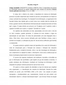 Resenha A Importância do sistema de informação gerencial na gestão empresarial para tomada de decisões