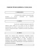 PARECER TÉCNICO JURÍDICO