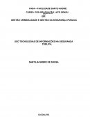 GESTÃO CRIMINALIDADE E GESTÃO DA SEGURANÇA PÚBLICA