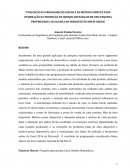 UTILIZAÇÃO DA PROGRAMAÇÃO LINEAR E DO MÉTODO SIMPLEX PARA OTIMIZAÇÃO DA PRODUÇÃO DE QUEIJOS ARTESANAIS EM UMA PEQUENA PROPRIEDADE LOCALIZADA NO NORDESTE DE MINAS GERAIS