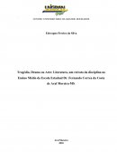 Tragédia, Drama ou Arte: Literatura, um retrato da disciplina no Ensino Médio da Escola Estadual Dr. Fernando Correa da Costa de Aral Moreira-MS.