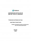 Estudo de caso: Workshop de coaching de funcionários da jones schilling