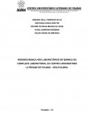 BIOSSEGURANÇA NOS LABORATÓRIOS DE QUÍMICA DO COMPLEXO LABORATORIAL DO CENTRO UNIVERSITÁRIO LUTERANO DE PALMAS - CEULP/ULBRA