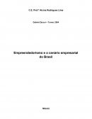 O Empreendedorismo no cenário econômico