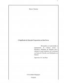 O Significado da Educação Progressista em John Dewey