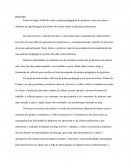 Reflexão sobre a prática pedagógica do professor como eixo para a melhoria na aprendizagem dos alunos do ensino médio e educação profissional