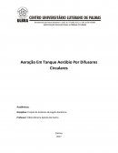 Aeração Em Tanque Aeróbio Por Difusores Circulares