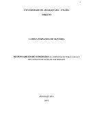 RESPONSABILIDADE SUBSIDIARIA ADMINISTRAÇÃO PÚBLICA