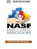 PROJETO IMPLANTAÇÃO NÚCLEO DE APOIO À SAÚDE