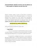 REVOGAÇÃO DE PRISÃO PREVENTIVA